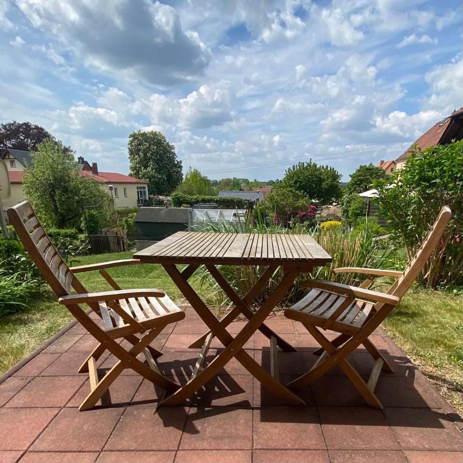 Ferienapartment Casa Heideblick Mit Sonnenterrasse & Garten Radeberg Exteriör bild